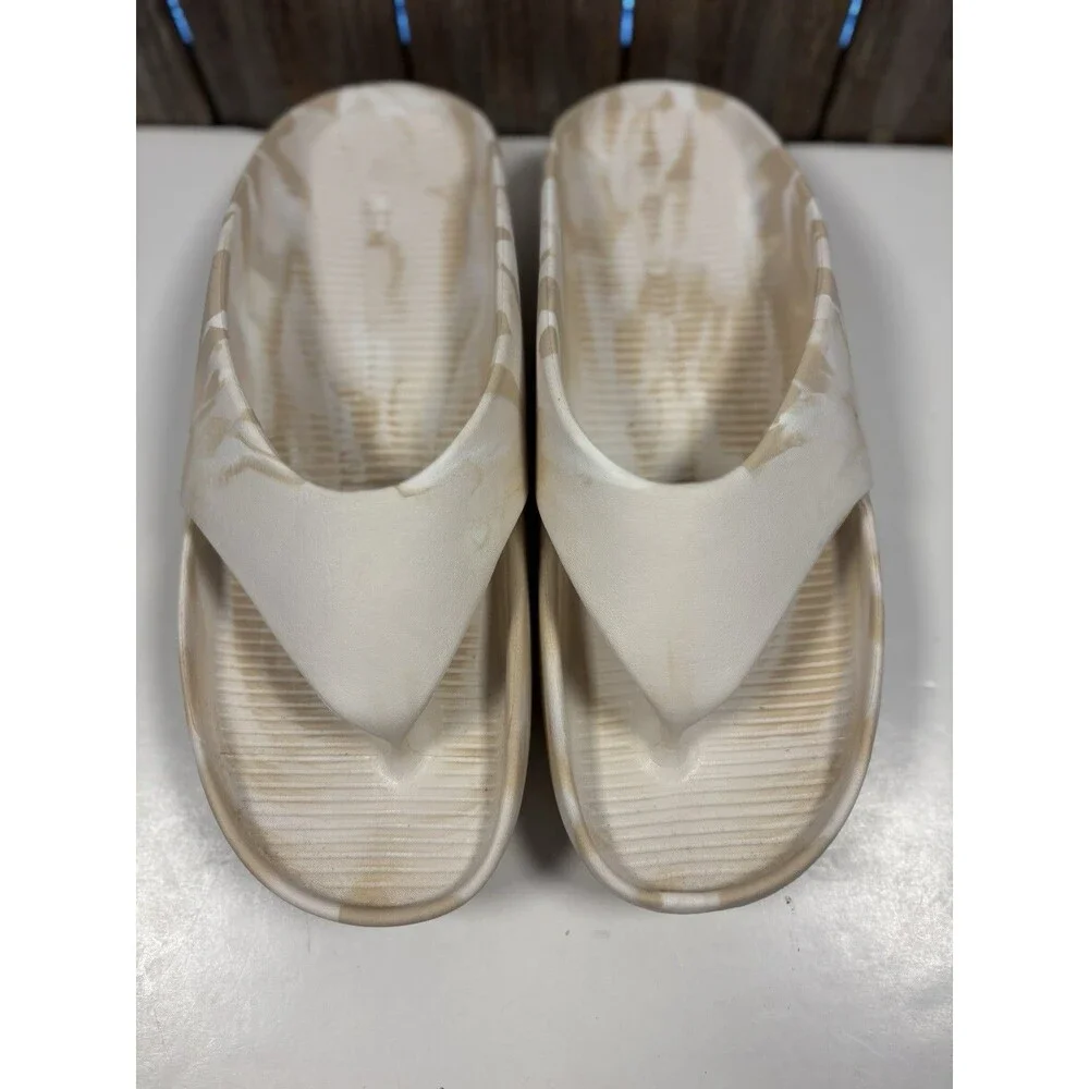 Nike Women’s Calm SE Flip Flops 'Phantom Marbled' Slip-On Thong Sandal US 11